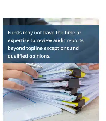 audit report exceptions and qualified opinions